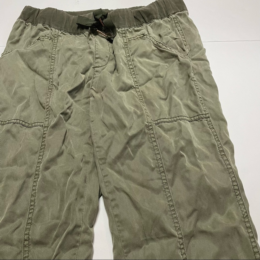 Hei Hei Anthropologie Army Olive Green Casual Cargo Jogger Pants Size XS - Picture 5 of 9